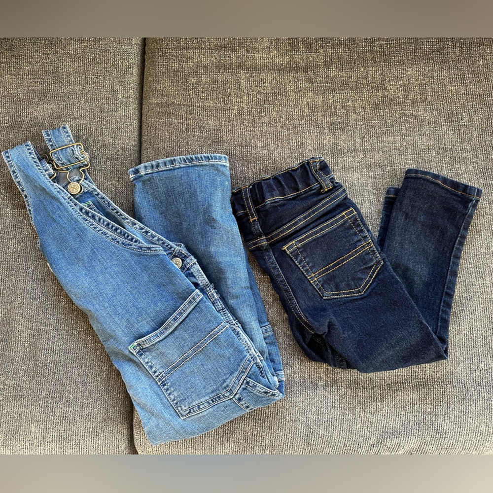 3T overalls & jeans